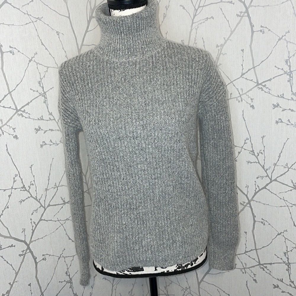 Calvin Klein Gray Turtleneck Sweater